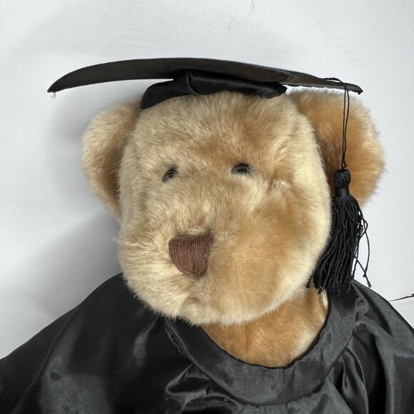Build-A-Bear Graduation Coat And Hat Sitting Brown Bear - Picture 2 of 4